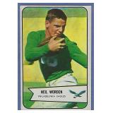 1954 Bowman #120 Neil Worden Philadelphia Eagles