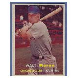 High Grade 1957 Topps #16 Walt Moryn Chicago Cubs