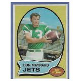 High Grade 1970 Topps #254 Don Maynard NY Jets