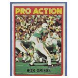 1972 Topps #132 Bob Griese Miami Dolphins