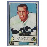1954 Bowman #56 Leon McLaughlin Los Angeles Rams