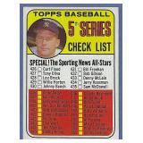 High Grade 1969 Topps #412 Mickey Mantle Checklist