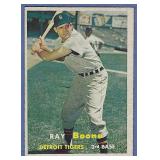 High Grade 1957 Topps 102 Ray Boone Detroit Tigers