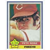 Sharp 1976 Topps #240 Pete Rose Cincinnati Reds