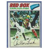 1977 Topps #640 Carlton Fisk Boston Red Sox
