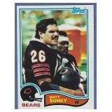 Sharp 1982 Topps #305 Matt Suhey RC Chicago Bears