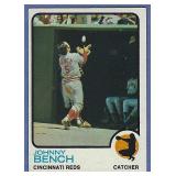1973 Topps #380 Johnny Bench Cincinnati Reds