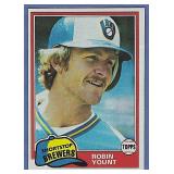 1981 Topps #515 Robin Yount Milwaukee Brewers