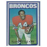 1972 Topps #50 Floyd Little Denver Broncos