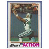 1982 Topps #312 Tony Dorsett IA Dallas Cowboys