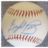 Gaylord Perry Signed Baseball Cleveland Indians
