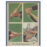 Pack Fresh 1959 Fleer Ted Williams 71 Teds Hitting