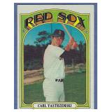 1972 Topps #37 Carl Yastrzemski Boston Red Sox