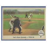 Pack Fresh 1959 Fleer Ted Williams #5 Fame Spreads