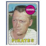 1969 Topps #175 Jim Bunning Pittsburgh Pirates