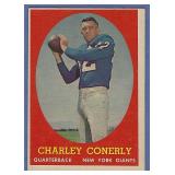 1958 Topps #84 Charley Conerly New York Giants