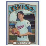 Sharp 1972 Topps #515 Bert Blyleven 2nd Year Twins