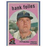 Sharp 1959 Topps #294 Hank Foiles Pirates