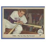 Pack Fresh 1959 Fleer Ted Williams 35 Miss Pennant