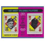Sharp 1975 Topps #189 1951 MVPs Berra Campanella