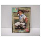 YOGI BERRA SIGNED AUTO BALLPARK CARD