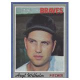 Sharp 1970 Topps #17 Hoyt Wilhelm Atlanta Braves
