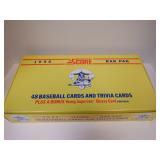 1990 SCORE BASEBALL RACK PACK UNOPENED BOX