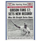 Nice 1969 Topps #162 Bob Gibson World Series