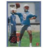 High Grade 1995 UD #3 Steve McNair RC Oilers
