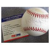 Robin Yount Signed OML Baseball PSA/DNA 9
