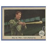 Pack Fresh 1959 Fleer Ted Williams #51 Patched Up