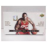 2003/04 UPPER DECL LEBRON JAMES RC SEALED BOX SET