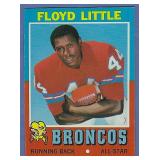 High Grade 1971 Topps #110 Floyd Little Broncos