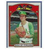 1972 Topps #241 Rollie Fingers Oakland Athletics