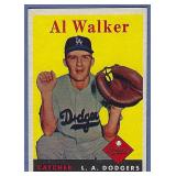 Sharp 1958 Topps 203 Al Walker Los Angeles Dodgers