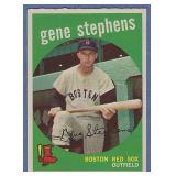 Nice 1959 Topps #261 Gene Stephens Red Sox