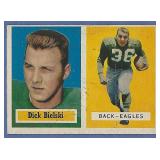 1957 Topps #13 Dick Bielski Philadelphia Eagles