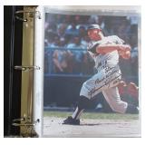 Binder Of (50+) Autographed Photos Etc w/ HOFers!!