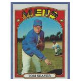 High Grade 1972 Topps #445 Tom Seaver NY Mets