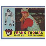 High Grade 1960 Topps #95 Frank Thomas Cubs