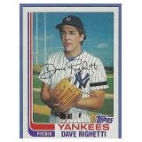 High Grade 1982 Topps 439 Dave Righetti RC Yankees