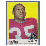 1969 Topps #70 Jim Nance Boston Patriots