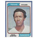 1974 Topps #87 Fergie Jenkins Texas Rangers