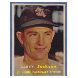 High Grade 1957 Topps #196 Larry Jackson Cardinals