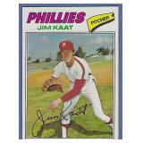 High Grade 1977 Topps #638 Jim Kaat Phillies