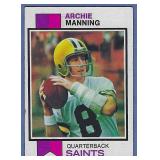 1973 Topps #125 Archie Manning 2nd Year NO Saints