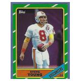 1986 Topps 374 Steve Young RC Tampa Bay Buccaneers