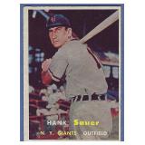 Sharp 1957 Topps #197 Hank Sauer New York Giants