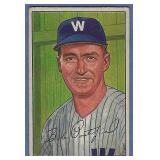 1952 Bowman #194 Bob Porterfield Senators