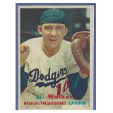 High Grade 1957 Topps #147 Al Walker Dodgers